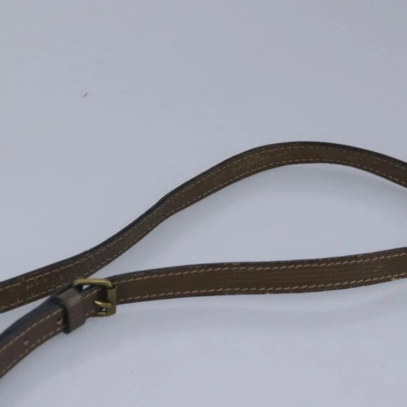 FENDI Zucchino Canvas Shoulder Bag Coated Canvas Brown Auth - Picture 8 of 16